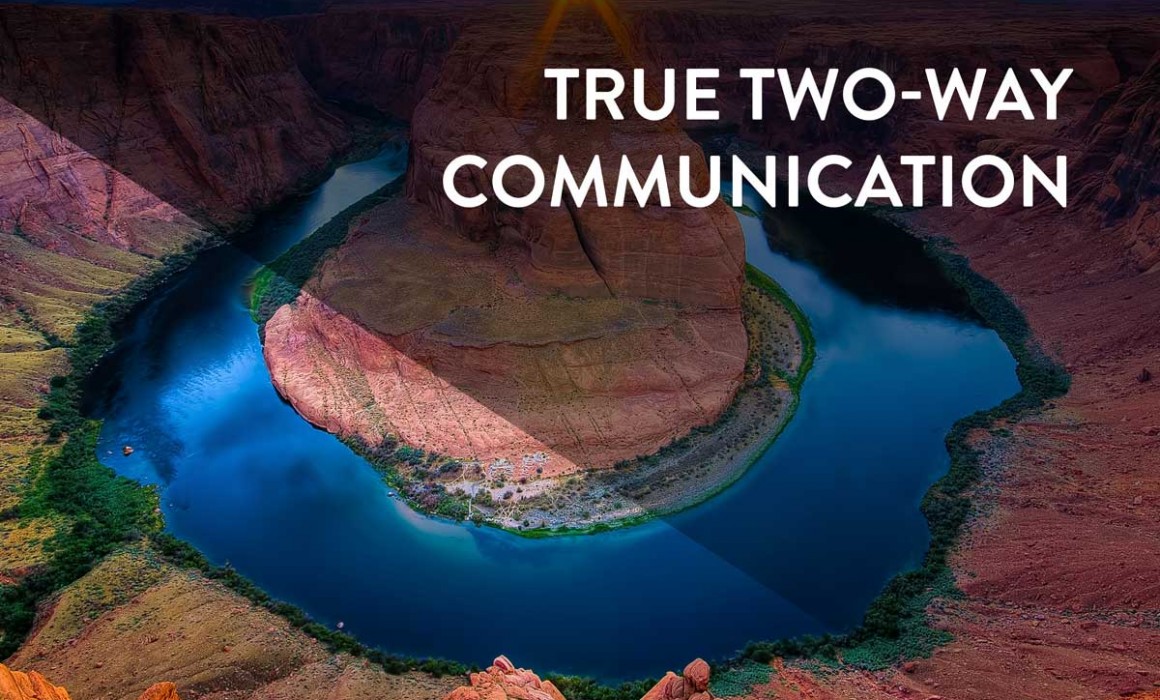 True Two-Way Communication with RPMA